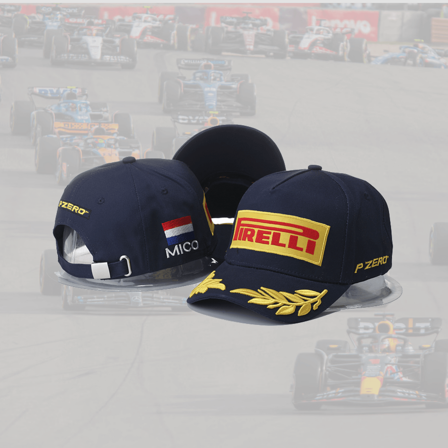Pirelli MICO F1 Champion Podium Navy Special Cap