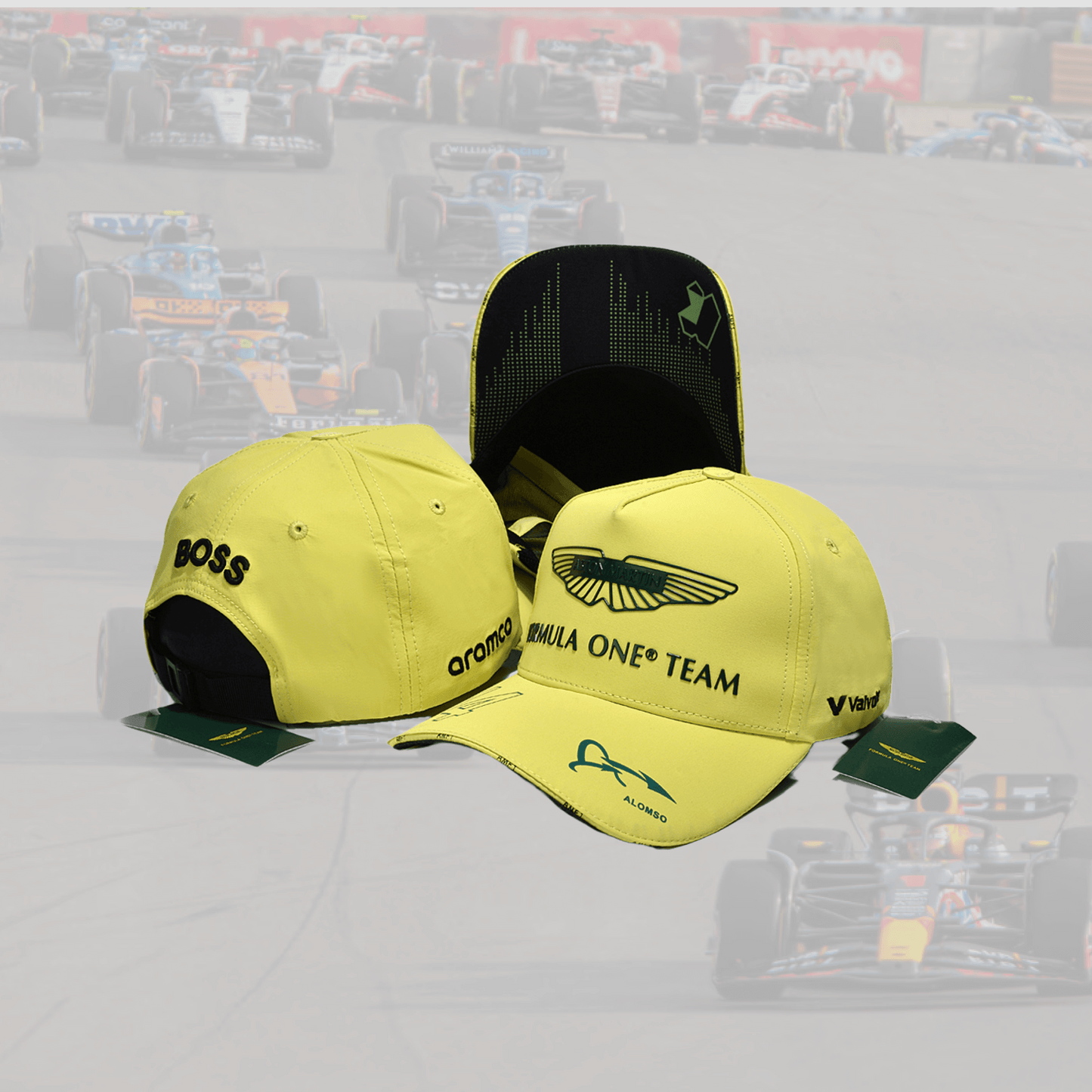 2024 Fernando Alonso Driver Cap Lime