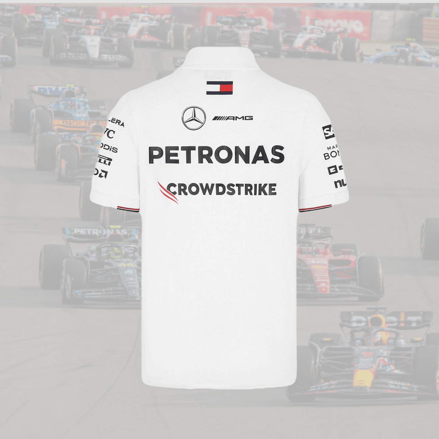 2024 Mercedes F1 Team Polo White