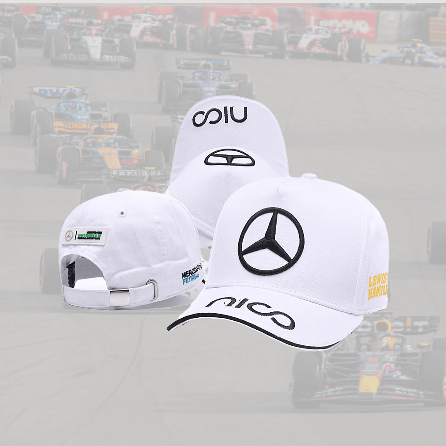 Mercedes Benz AMG Petronas White NICO Cap