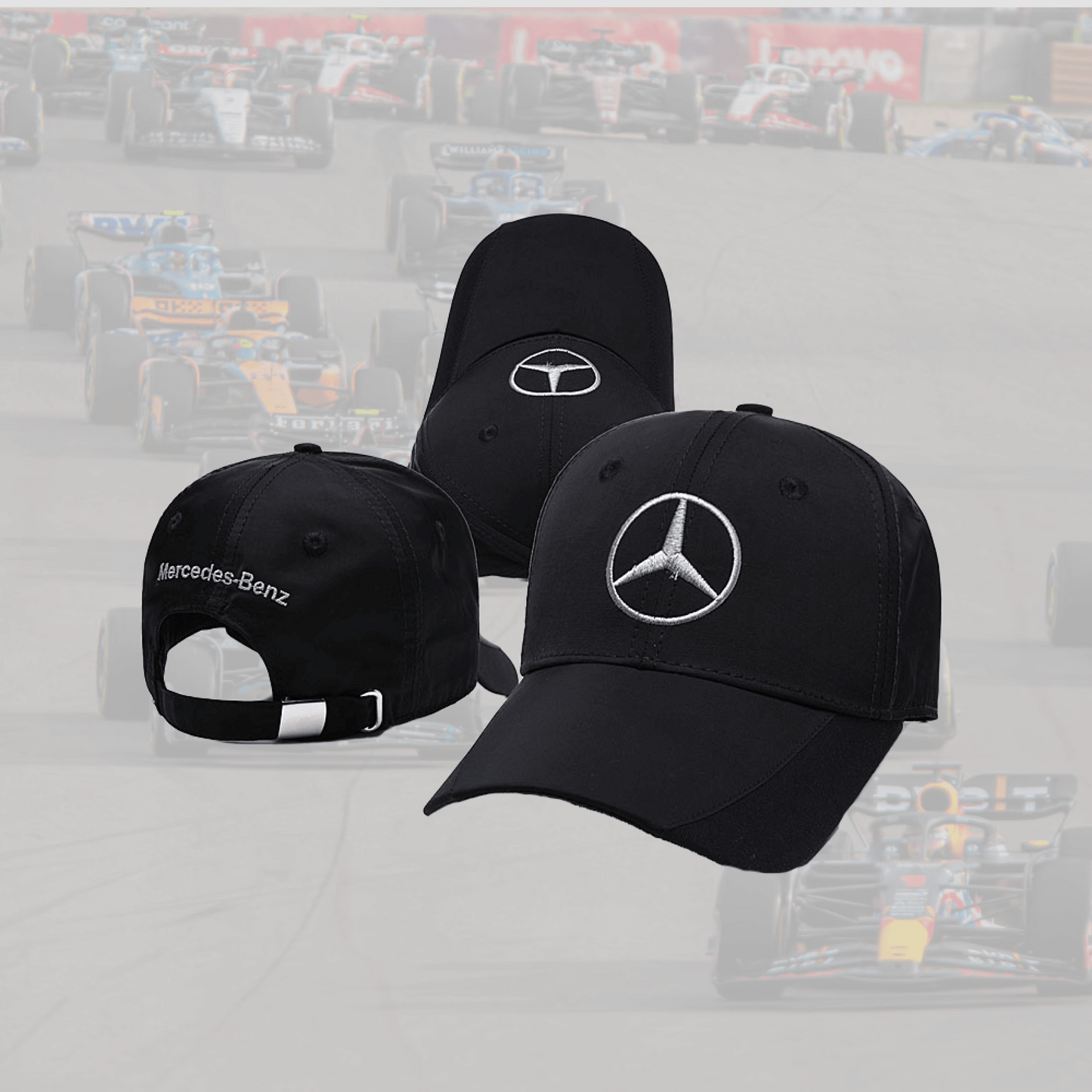 Mercedes Benz AMG Petronas Black Cap
