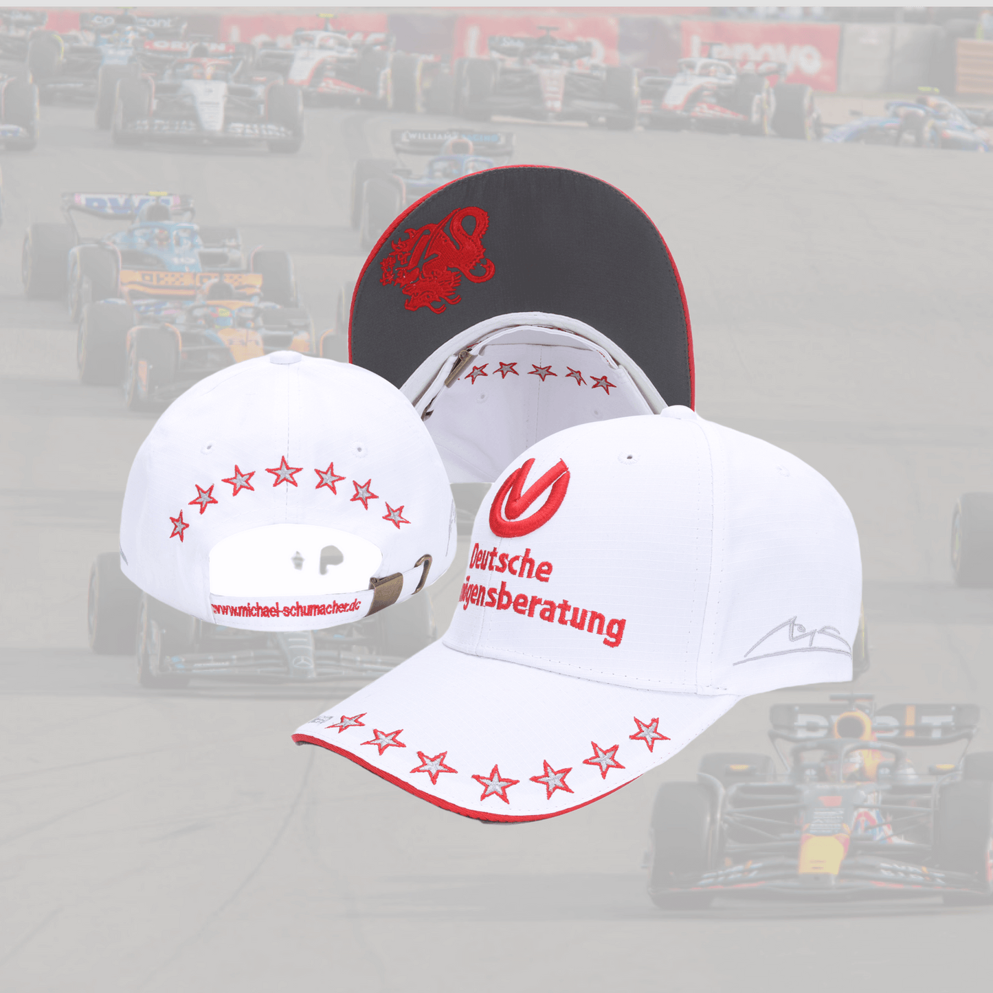 Michael Schumacher White Special Cap