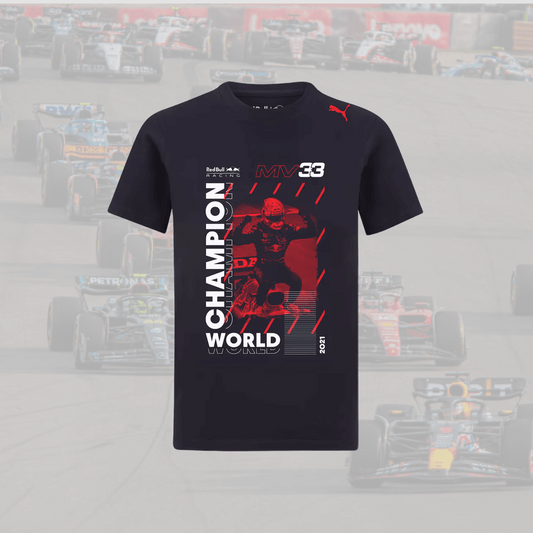 2021 Max Verstappen World Champion T-Shirt