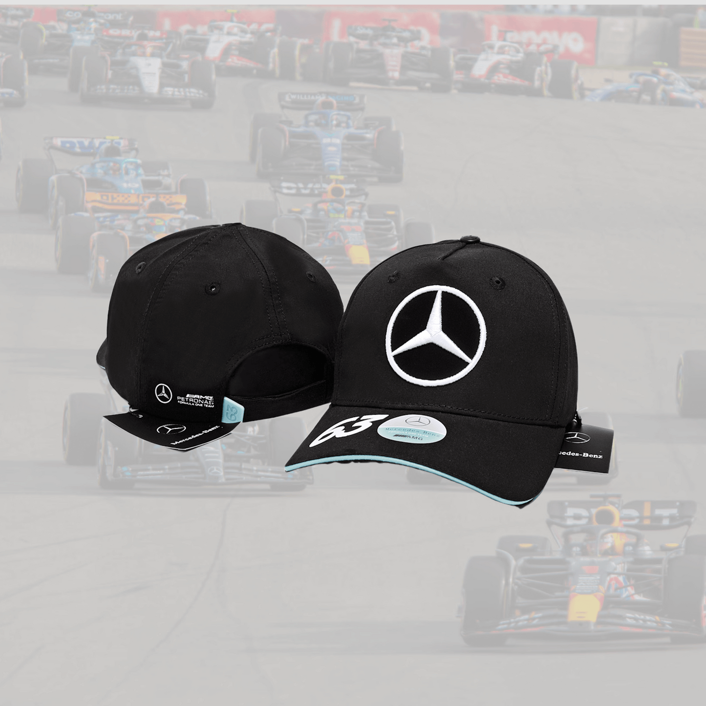 2023 George Russell Driver Cap Black