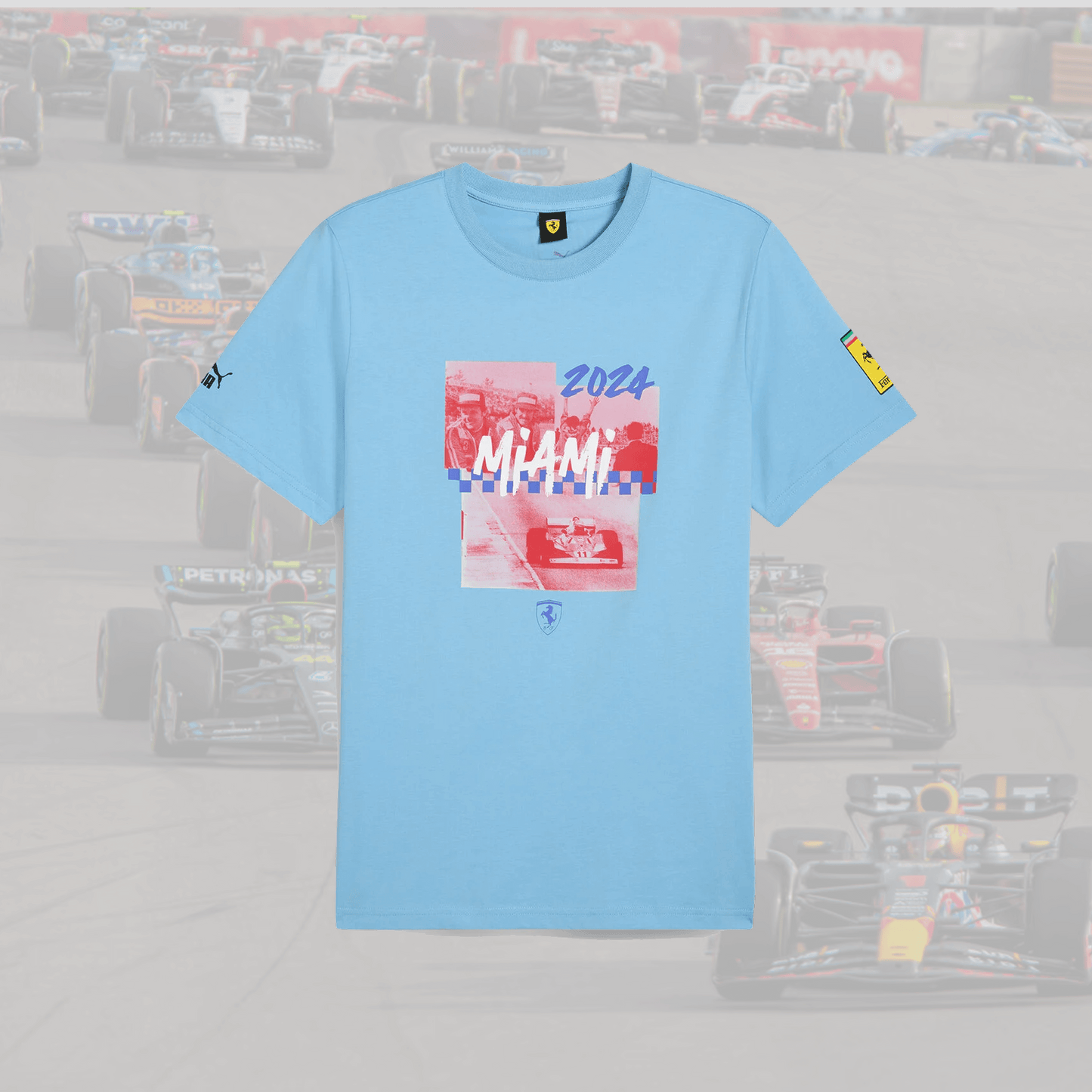 2024 Ferrari F1 Team Miami GP Special T-shirt