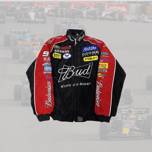 Budwei Black F1 Racing Jacket