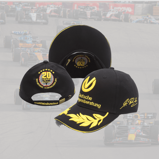 Michael Schumacher 20 Years Anniversary Black Special Cap