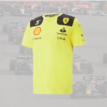 2022 Ferrari F1 Team T-shirt Giallo Modena Special Edition