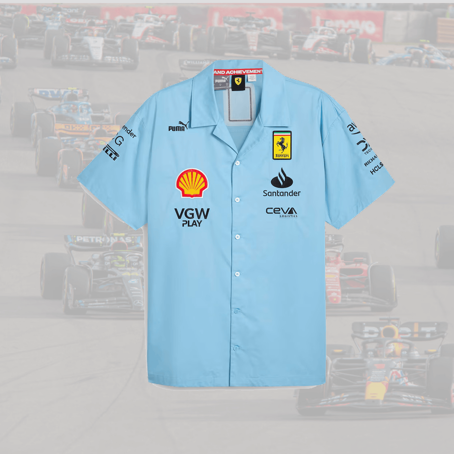 Ferrari F1 Blue Shirt