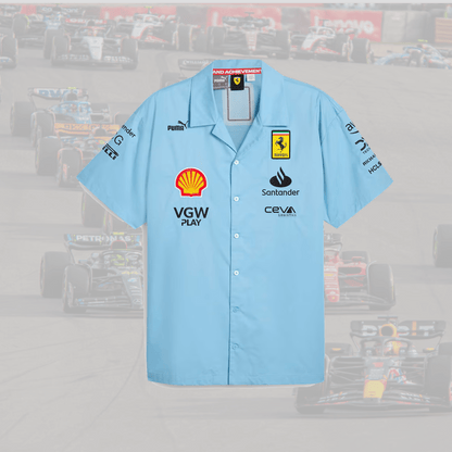 Ferrari F1 Blue Shirt