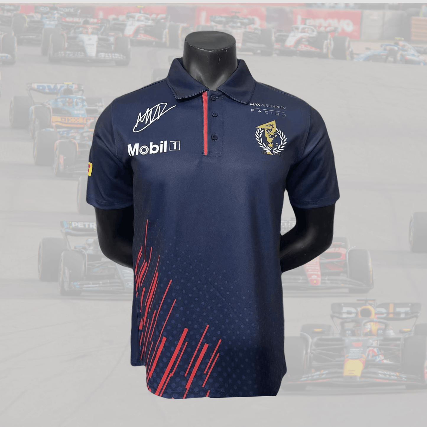 2021 Max Verstappen World Champion Polo