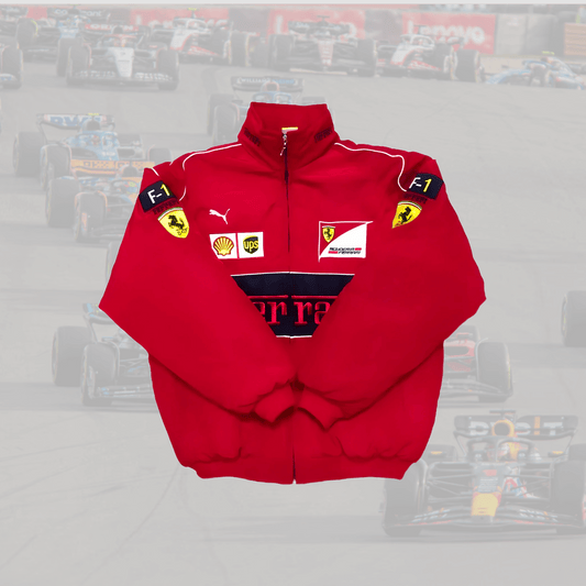Ferrari F1 Red Racing Jacket