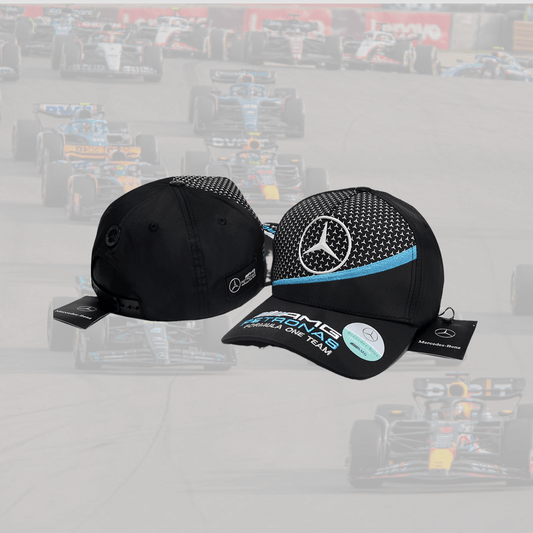Mercedes Benz F1 Team Trucker Cap Black