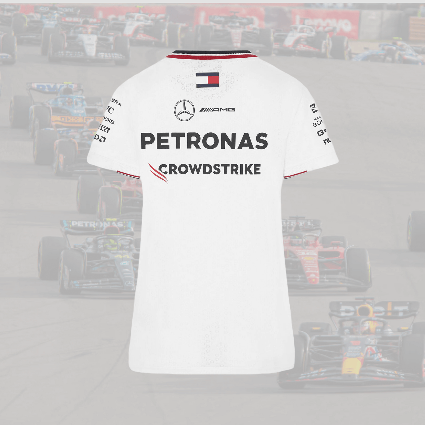 2024 Women's Mercedes F1 Team T-shirt White