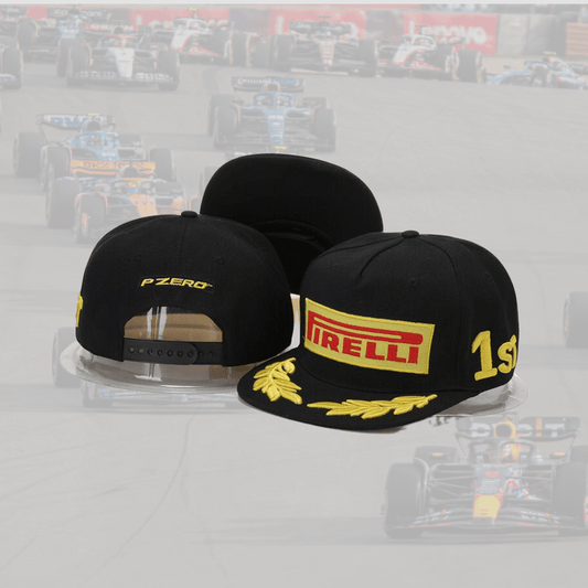 Pirelli F1 Champion 1st Podium Black Special Flat Cap