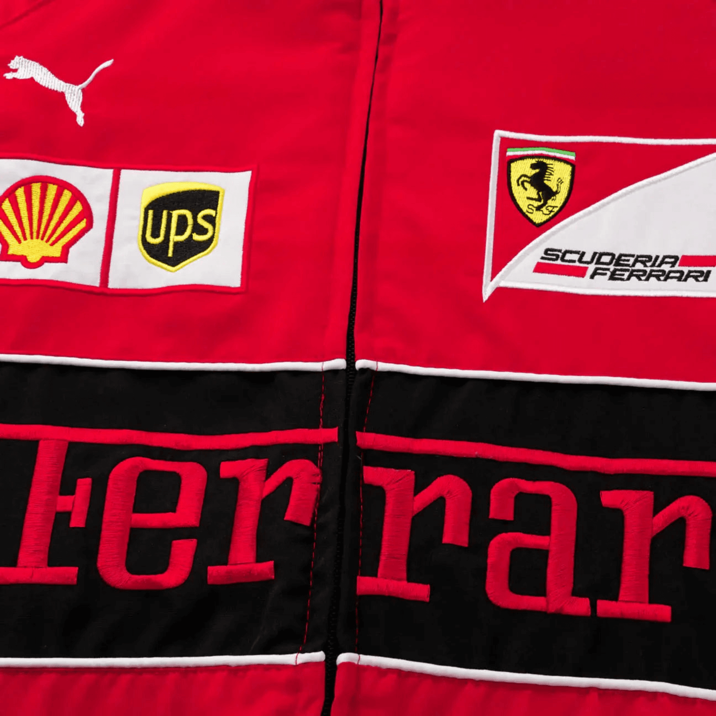 Ferrari F1 Red Racing Jacket