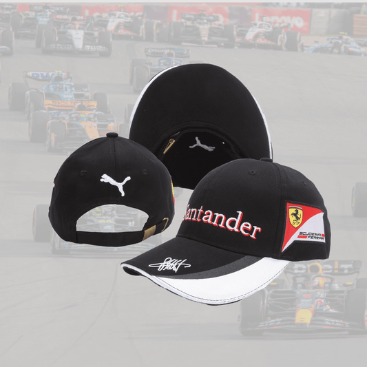 Ferrari Santander Black with Signature Special Cap