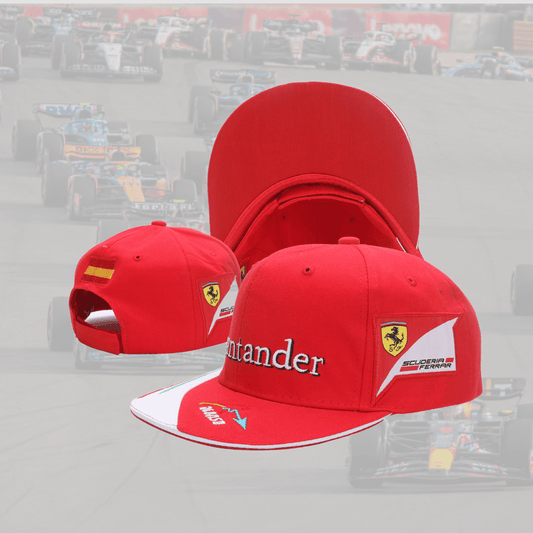 Ferrari Santander Red Special Flat Cap
