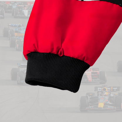 Ferrari F1 White Racing Jacket